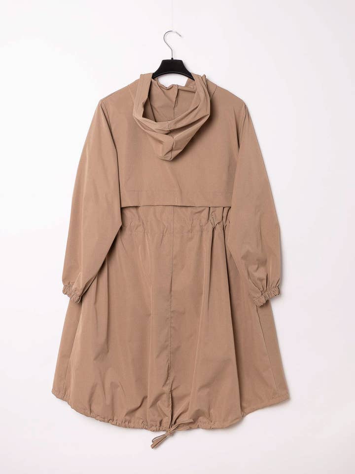 Pépouz' Paris - Wholesale Parka - Women's - Long hooded parka with adjustable drawstrings8