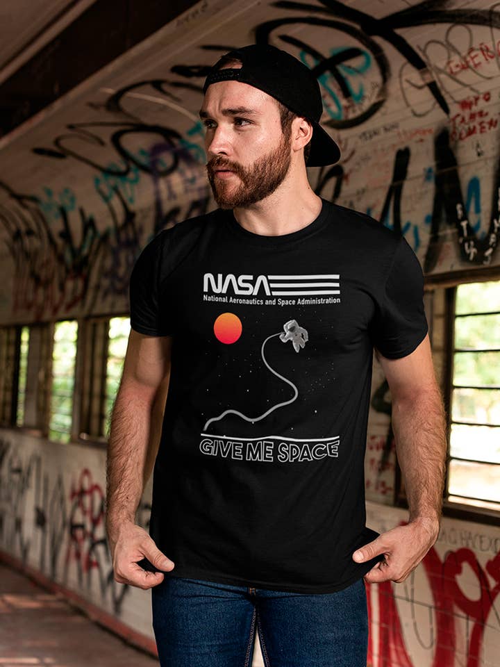 Give Me Space Men's T-shirt for wholesale by Snack Tees