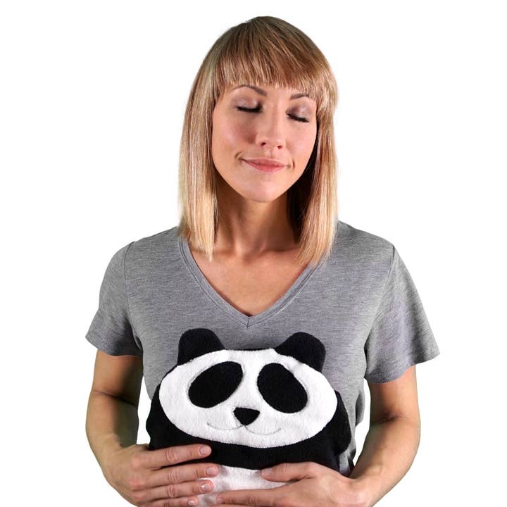 Leschi - Wholesale Heating Pad - Organic grain pillow, 100% natural materials, warming pillow panda1