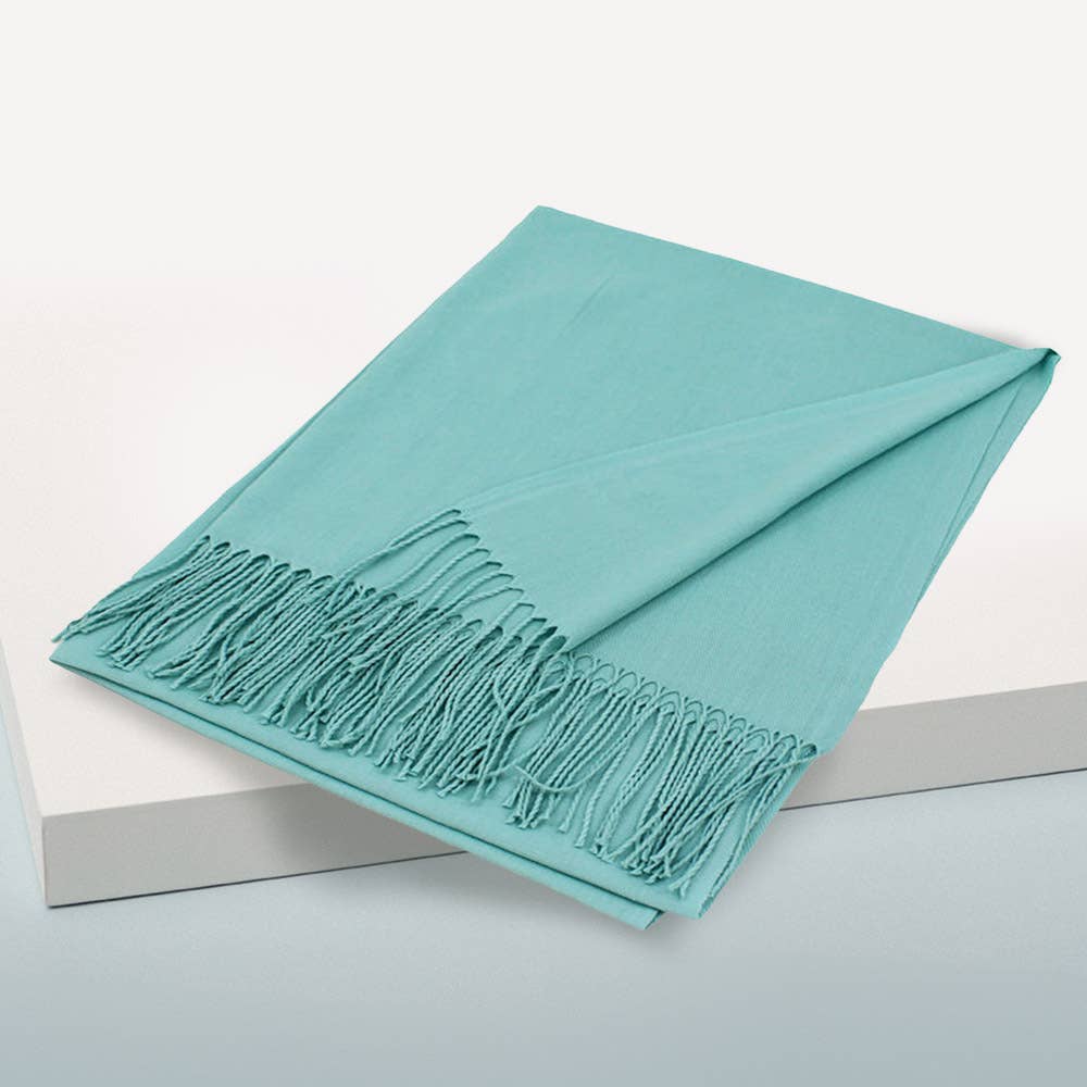 Sensibling Corp. - Vente Écharpe – femme - Écharpe châle unie en pashmina30