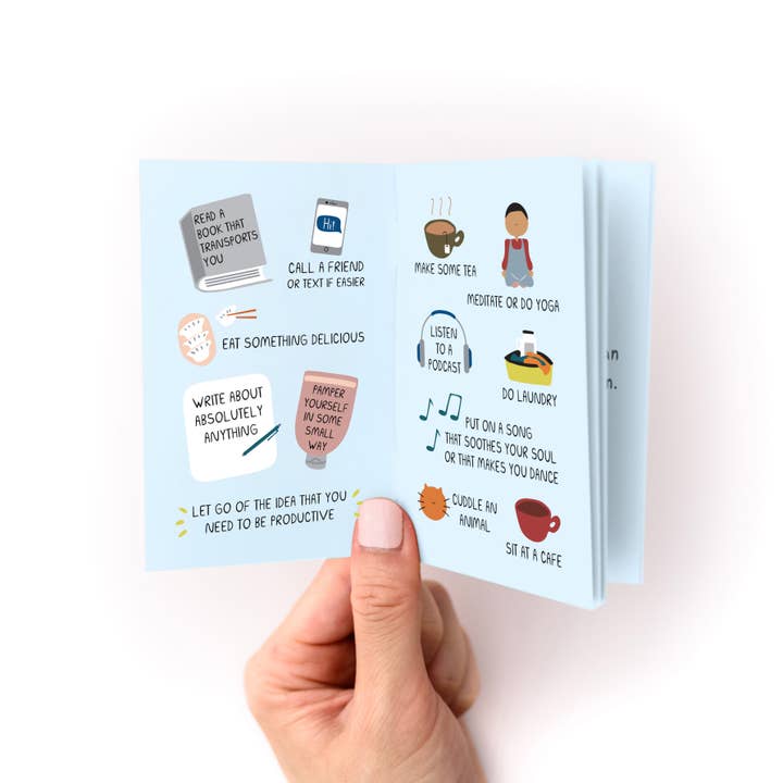 Kwohtations - Wholesale Self-Help & Personal Development - Things To Do When You're In A Depressive Spiral Zine: A Pocket Guide for When Everything Feels Hard2