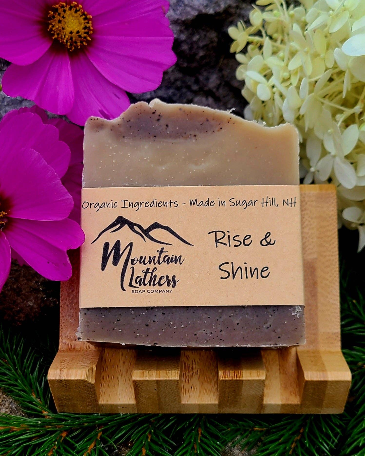 Mountain Lathers Soap Company – wholesale Bar Soap – Rise & Shine Coffee Scrub0