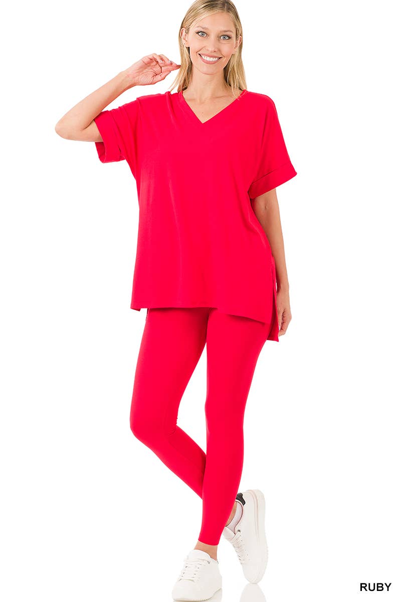 42POPS – wholesale Mjukisset – Dam – .Tunika & Leggings 2-delarsset26