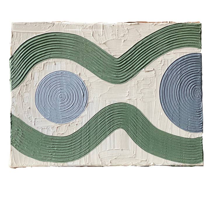 „Salbei Sanduhr“//12" x 16" für den Großhandel von Seneca Avenue Arts