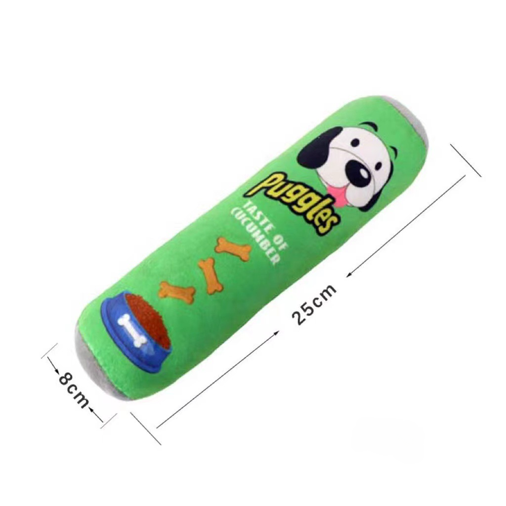 Cheerhunting - Wholesale Pet Plush Toy - Dog - Petkin - Chips Can Shape Dog Toy4