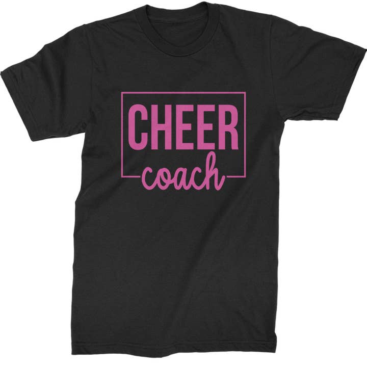 Cheer Coach Cheerleader Mens T-shirt for wholesale by Expression Tees