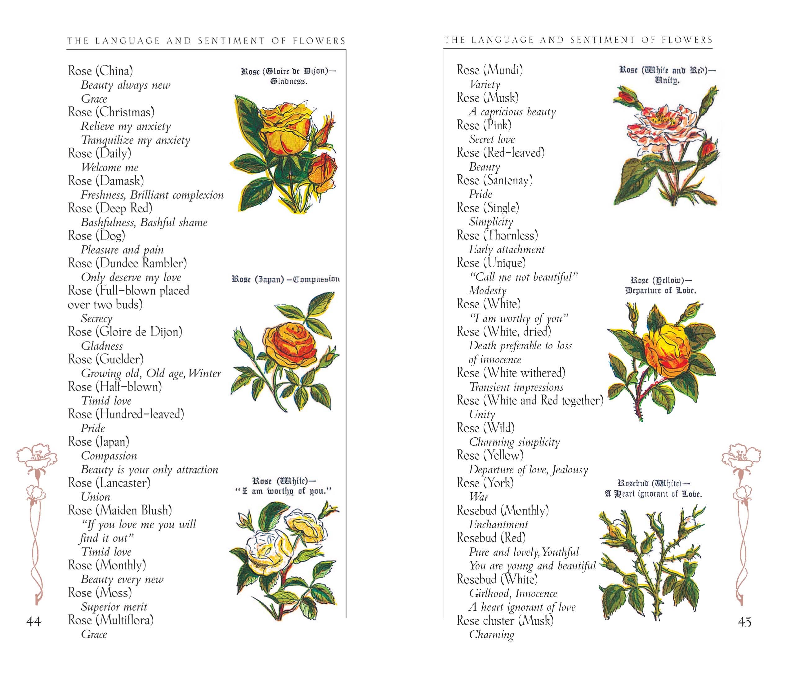Applewood Books - Wholesale Reference - The Language and Sentiment of Flowers6