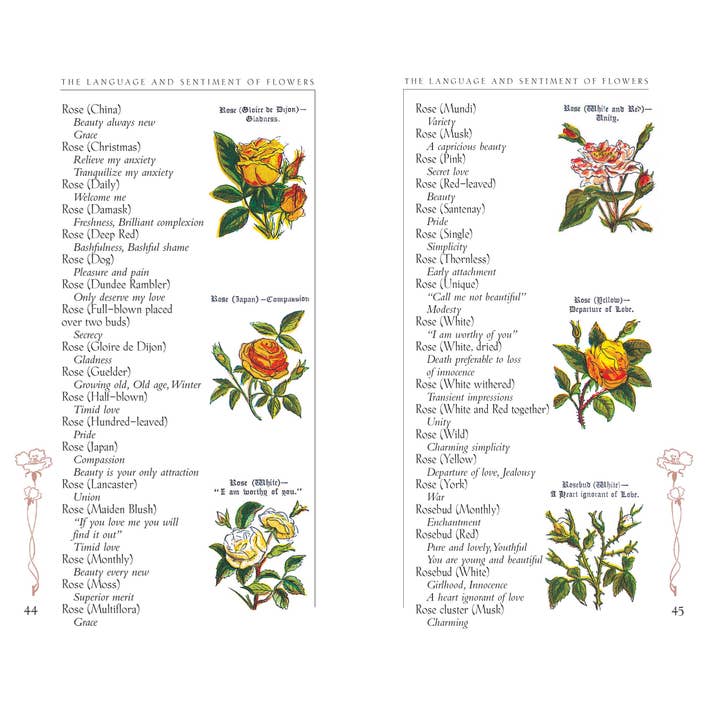 Applewood Books - Wholesale Reference - The Language and Sentiment of Flowers6