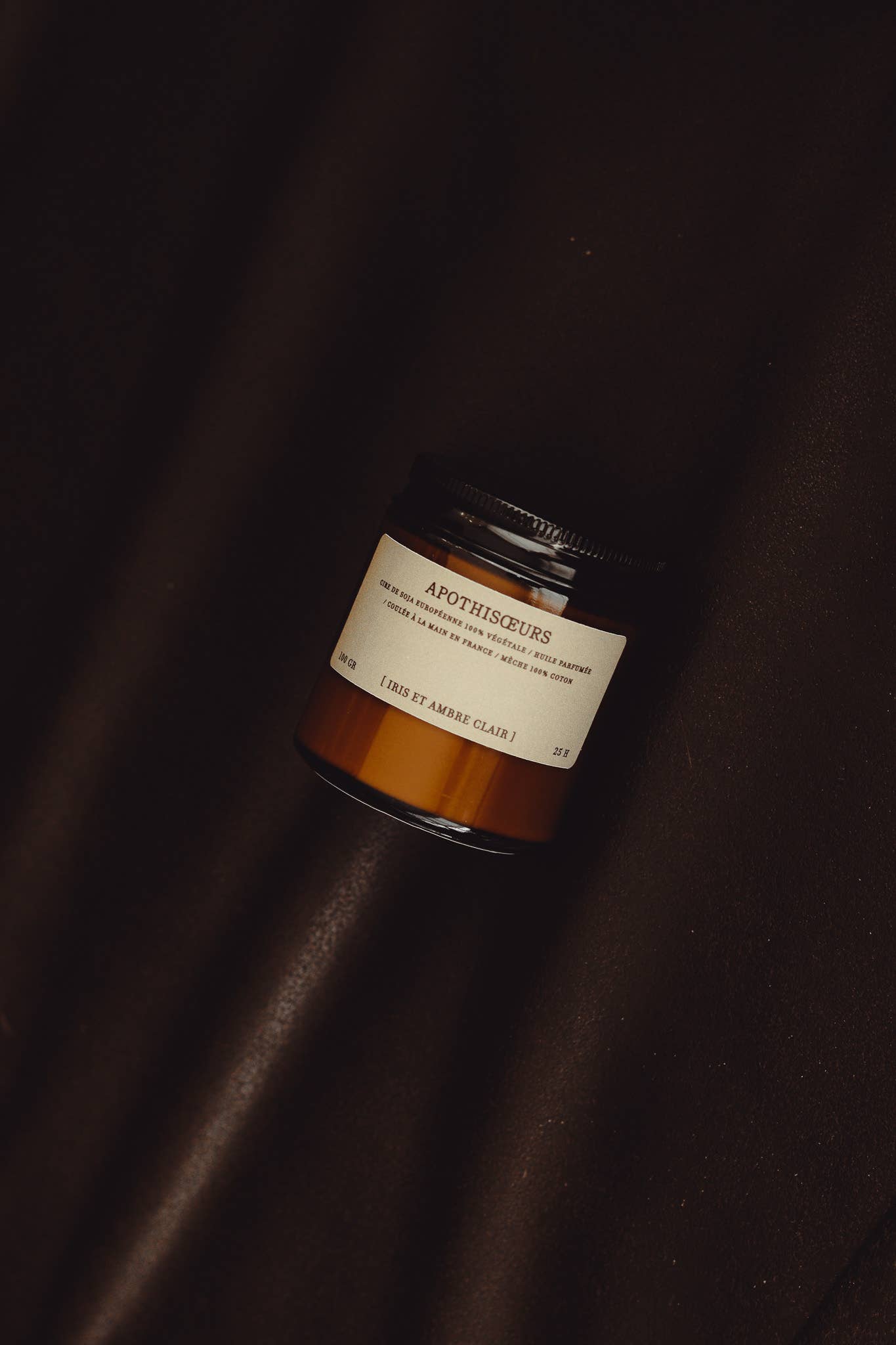 Apothisoeurs - Wholesale Jar/Filled Candle - CANDLE 100 GR IRIS AND LIGHT AMBER3
