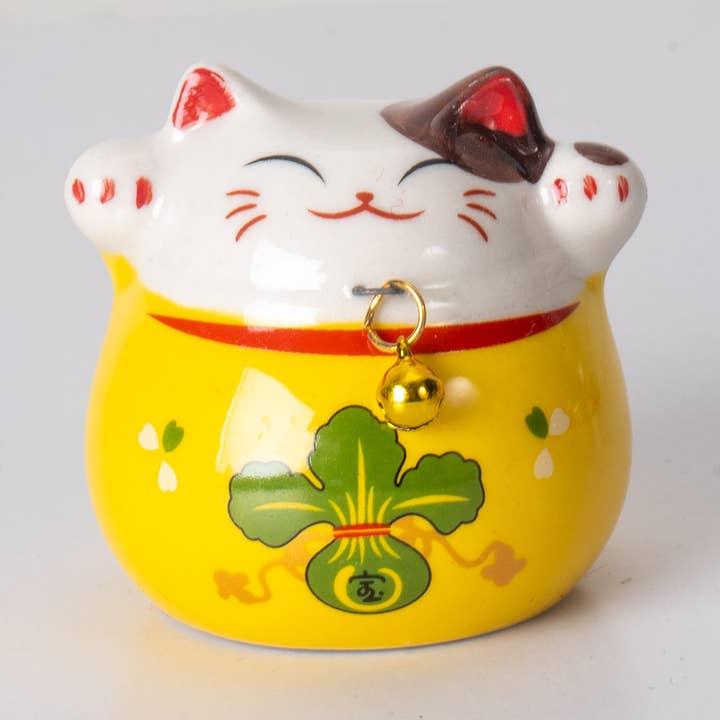 Figura de gato con suerte de Maneki Neo de 2 pulgadas de alto (12/240) para venta al por mayor de Urban Tokyo