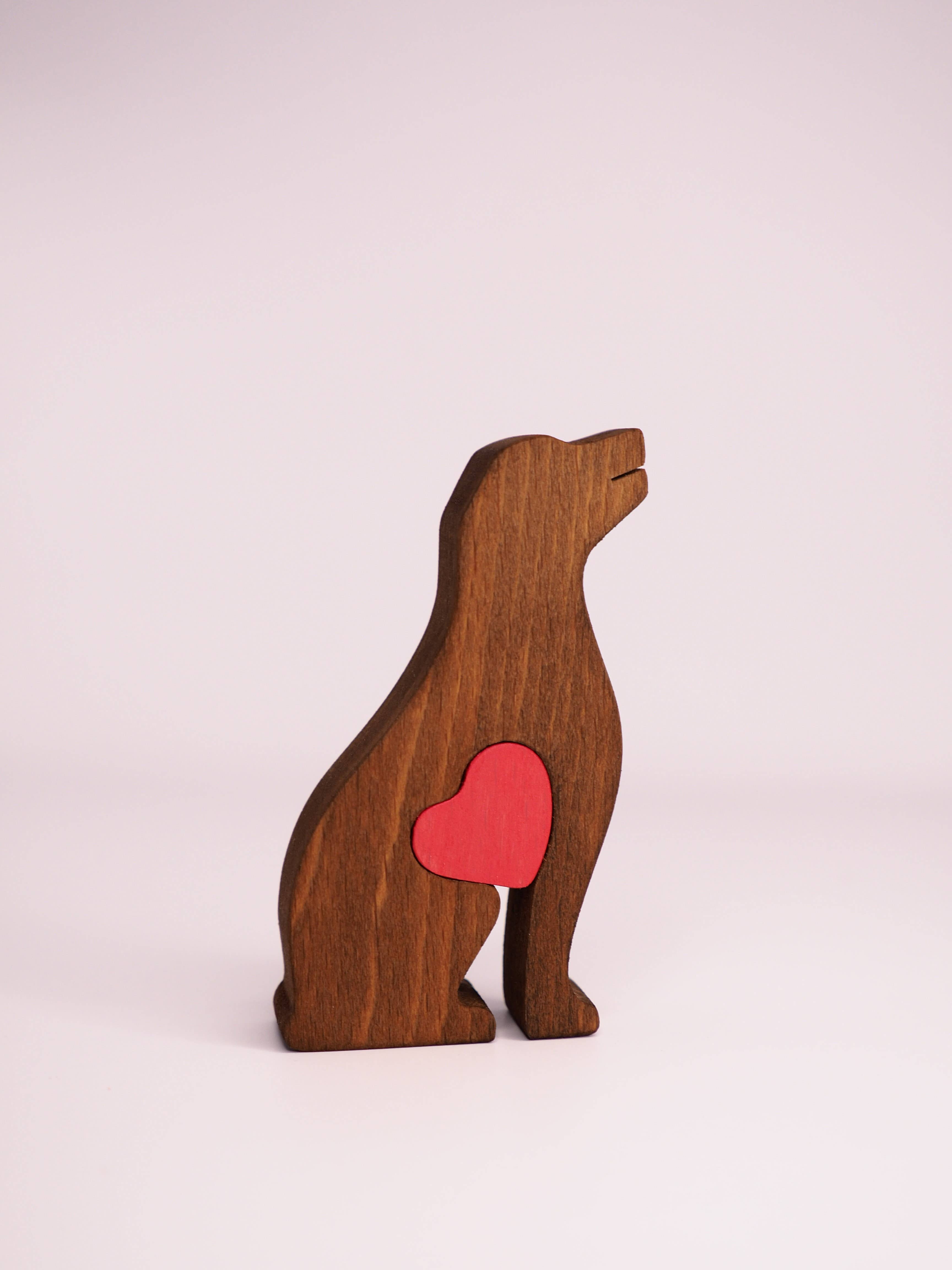 Wood Metamorphosis - Wholesale Decorative Figurine - Labrador - Bohemian wooden dog figurine keepsake1