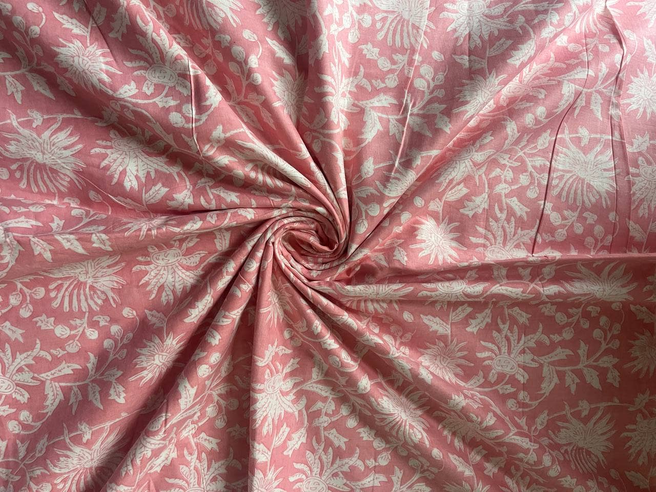 Bhawana Handicrafts – wholesale Fabric paint – Hand Block Print Fabric Cotton Handmade Dressmaking Fabric 0