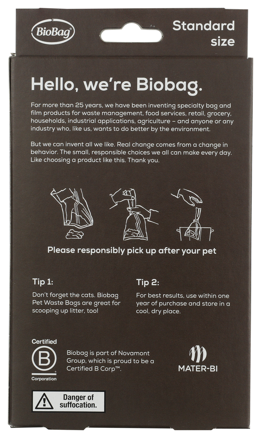 BioBag America Inc - Wholesale Pet Poop Bag - BioBag 100% Pet Waste bag 50 (200 total)6