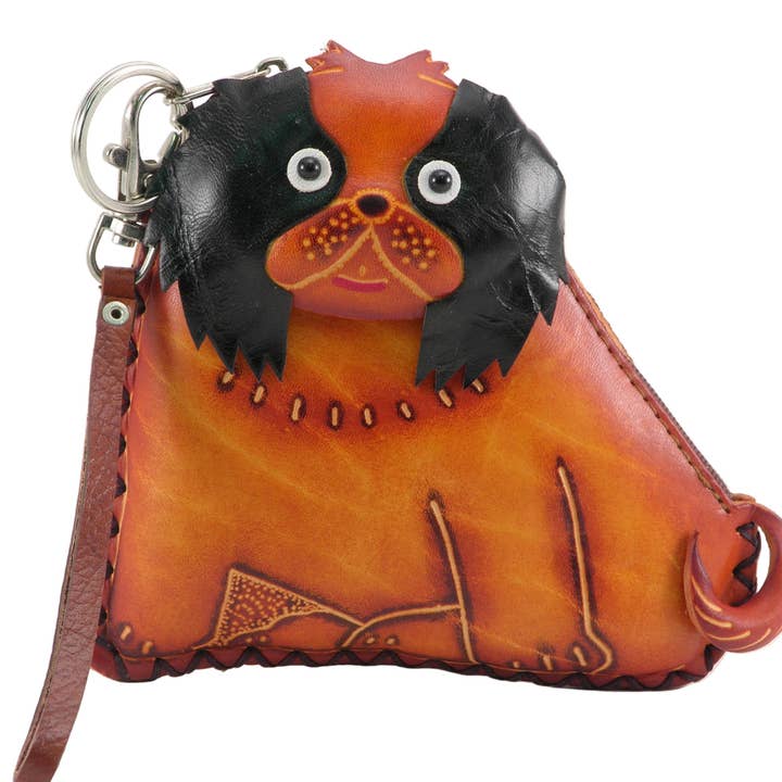 Geldbörse mit Hundearmband und Geldbörse aus Leder für den Großhandel von Sunflower Handmade leather inc