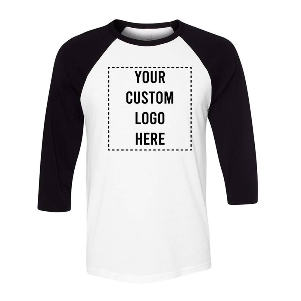 Lucky Luna Apparel - Wholesale T-Shirt (Graphic) - Unisex - Custom Logo Raglan Shirt0
