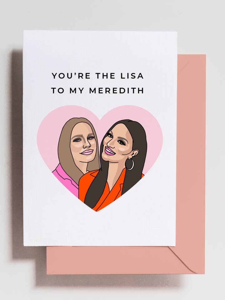 Carte Meredith + Lisa pour la vente par Haven Print Co.