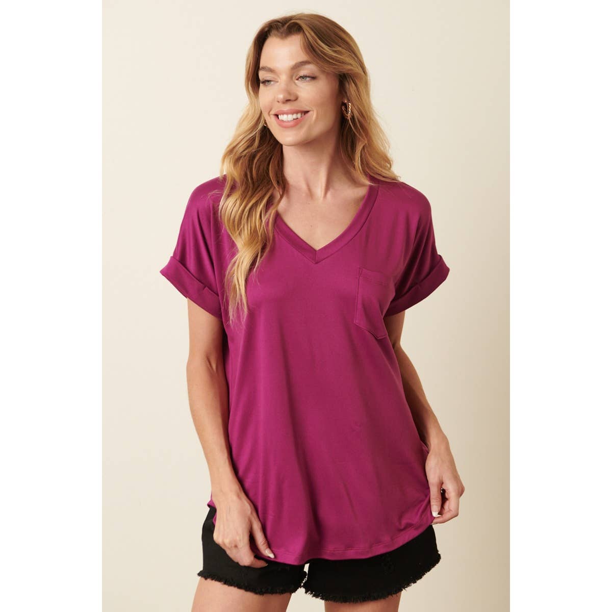 mittoshop – Engroshandel Strikket top - Dame – T9153 - DTY V-HALS MED 1 LOMMEDETALJE DOLMAN STRIKKET TOP14