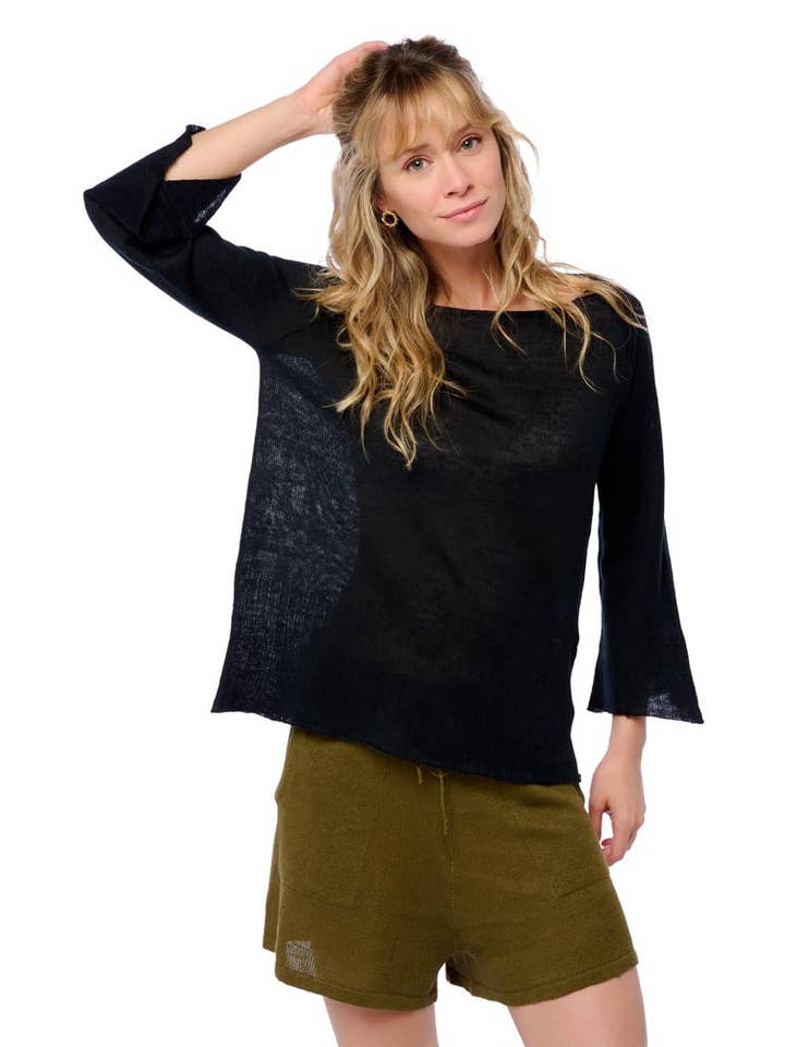 APOIL Cashmere - Wholesale Knit Top - Women's - GUSTATORY1