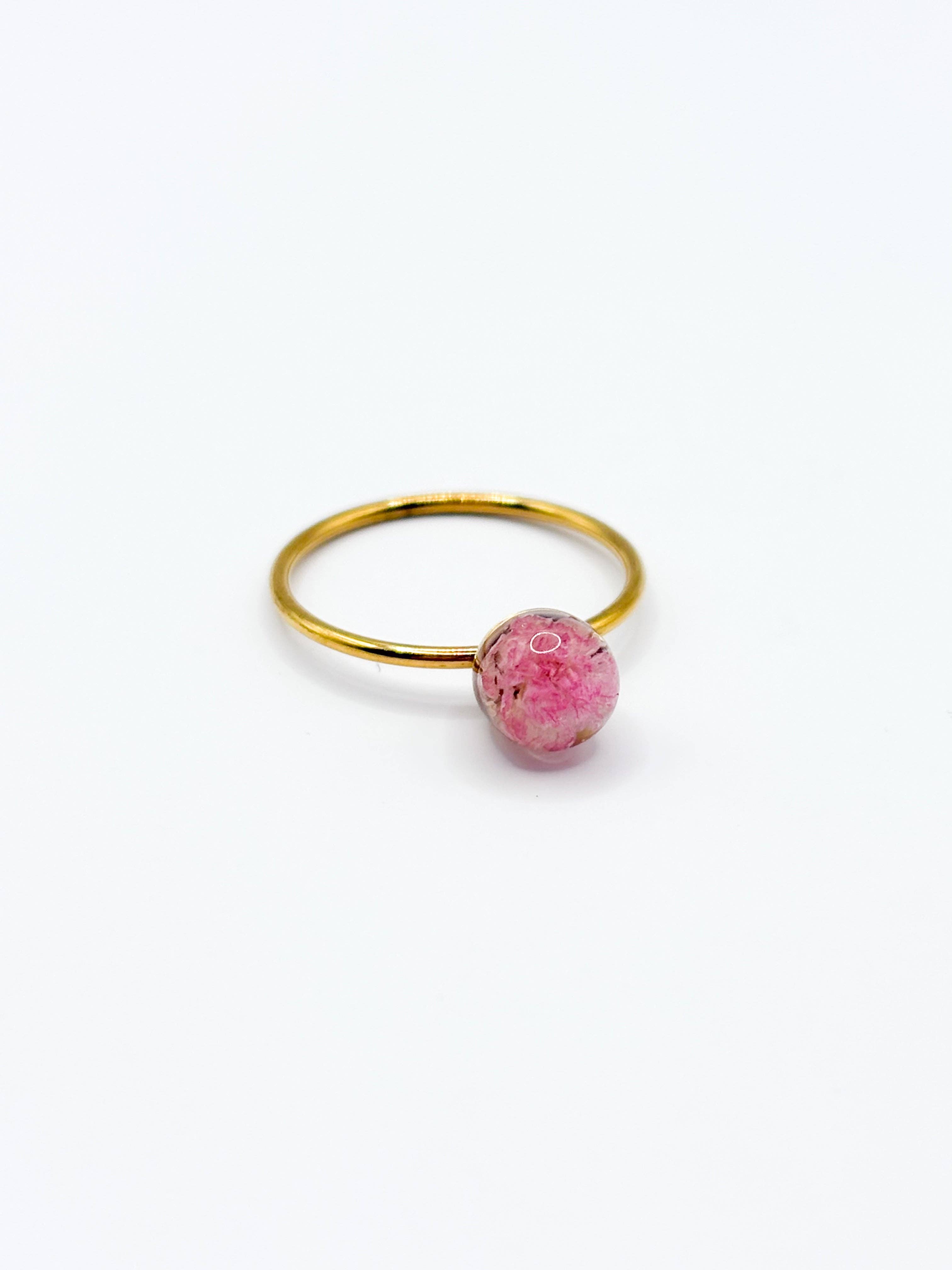 CH Design - Wholesale Band/Stacked Ring - Late Bloomers Pink Ring1