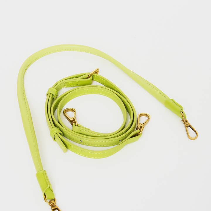 Yunyinrose - Wholesale Top Handle Bag - Women's - Lime green gyoza bag mini beef skin9