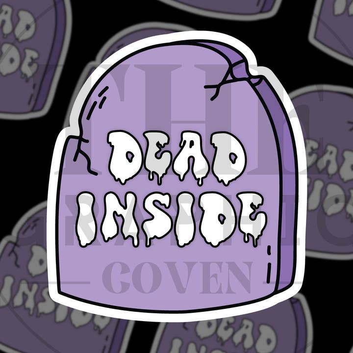 Goth/Alt Stickers for wholesale by The Graphic Coven