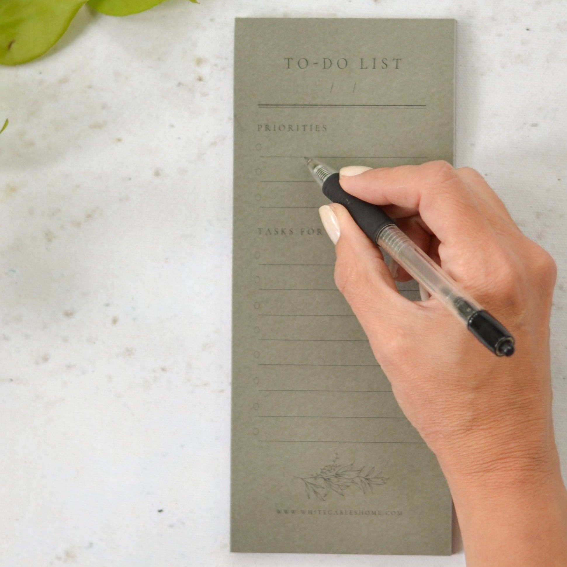 White Gables Home By Aimee Weaver Designs - Wholesale Notepad - Memo Pad To-Do List1