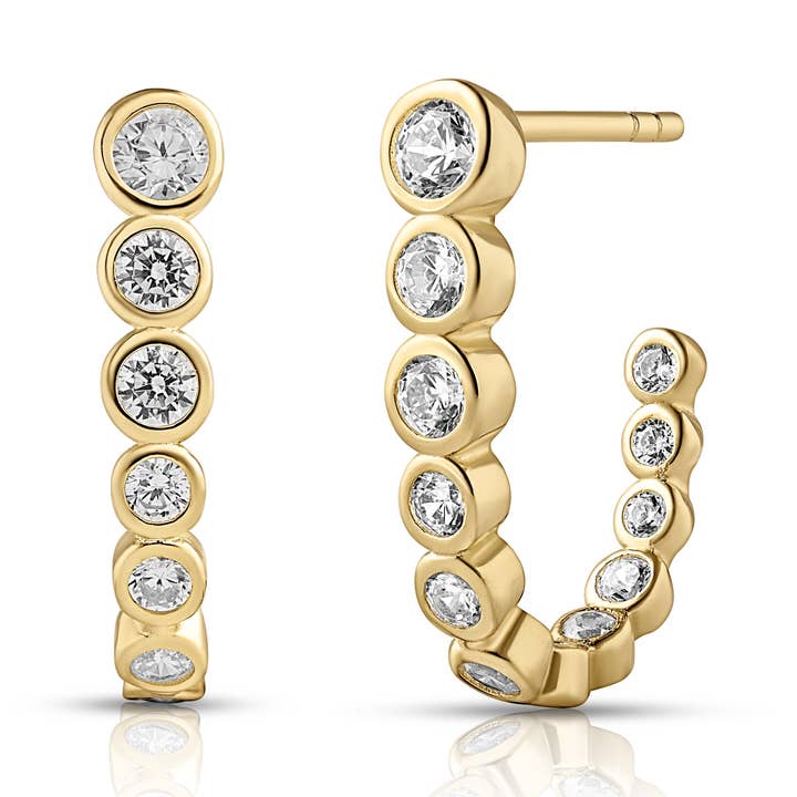 OSEANA LONGUE Øreringe - Guld for engroshandel hos CLASSYANDFABULOUS Jewelry