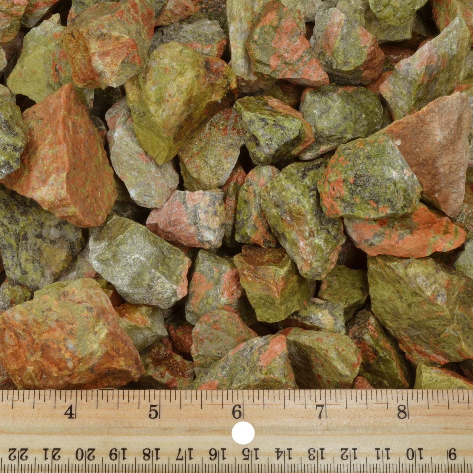 Fantasia Mining - Wholesale Spiritual Stone/Crystal - Rough Unakite - USA - Raw Natural Stones (1 lb)2