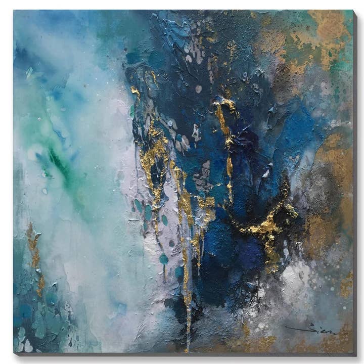 Peinture à l'huile Shifting Spaces pour la vente par Articture