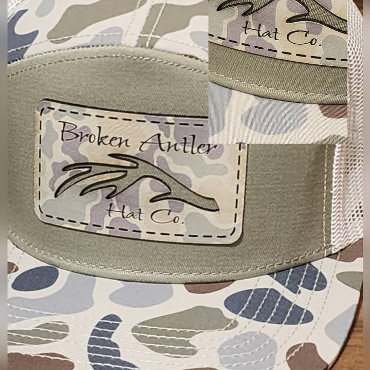 Broken Antler Hat Co- The Shed Cutout Brackish pour la vente par Broken Antler Hat Co.