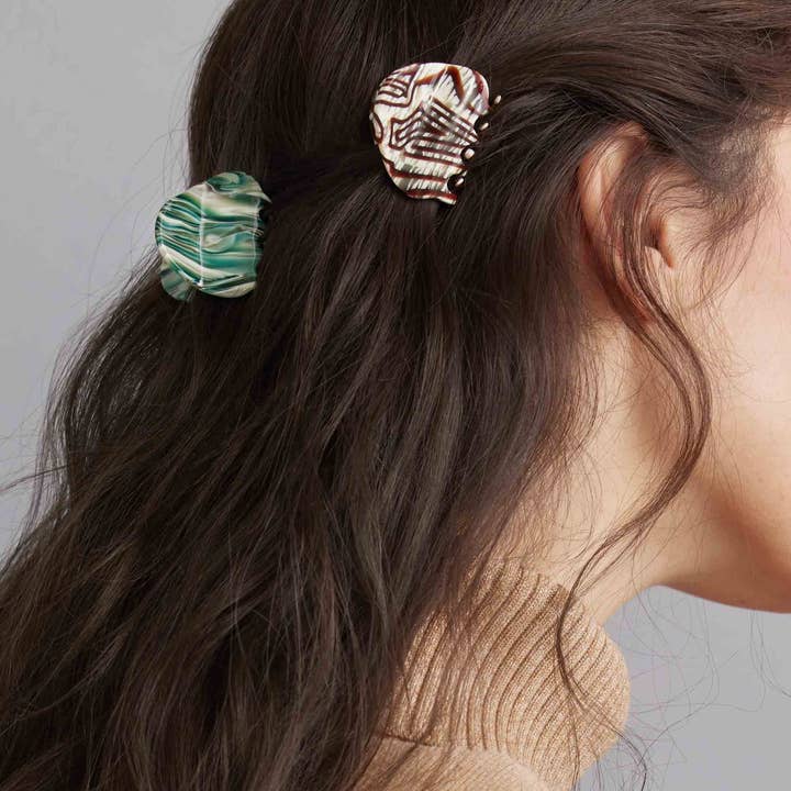 Tiepology - Wholesale Hair Clip - Women's - Eco Gemstones Hair Claw Clip