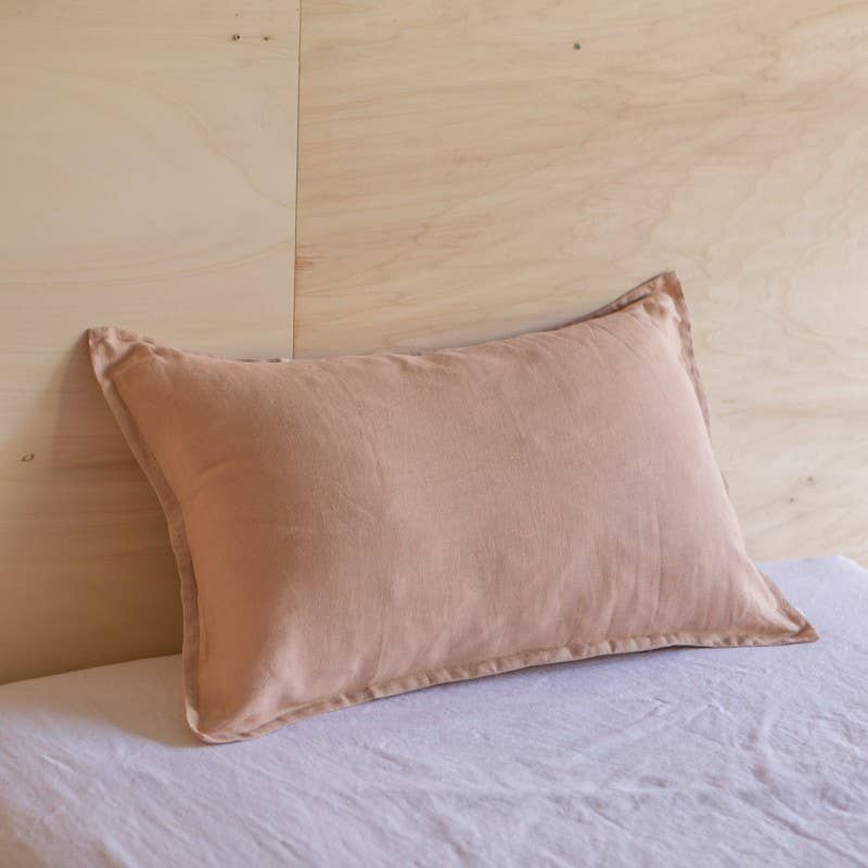 Gabrielle Paris – wholesale Bedding pillowcase/sham – Washed linen pillowcase Solid5