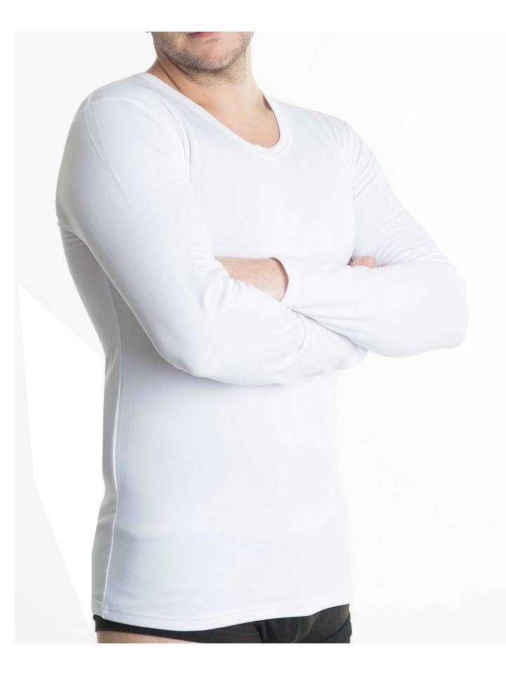 Anaissa – Großhandel T-Shirt – Herren – Thermo-Innenhemd mit Fleece, Sibirien