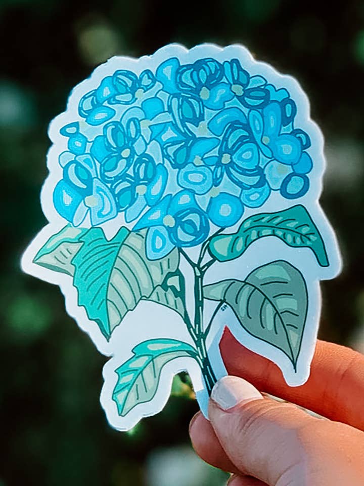 Bright Blue Hydrangeas for wholesale by Sarah Hiers Design