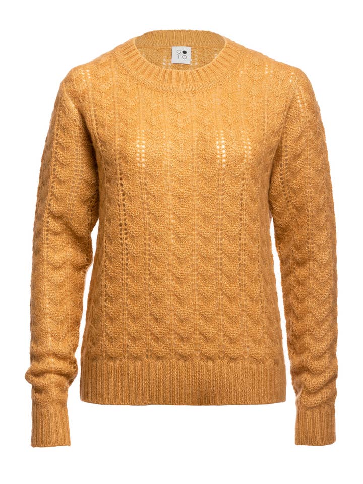 Maglione Smeraldo a Girocollo per la vendita all'ingrosso da parte di OO-TO