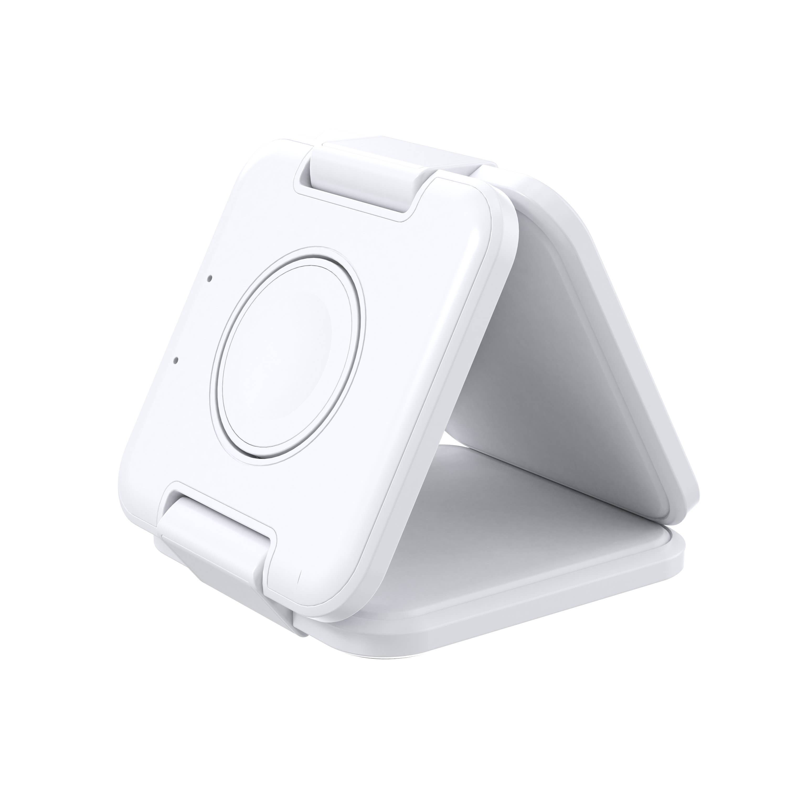 LAX Gadgets – wholesale Charging dock – MagSafe 3-in-1 Foldable Wireless Charging Stand- Retail Pack12