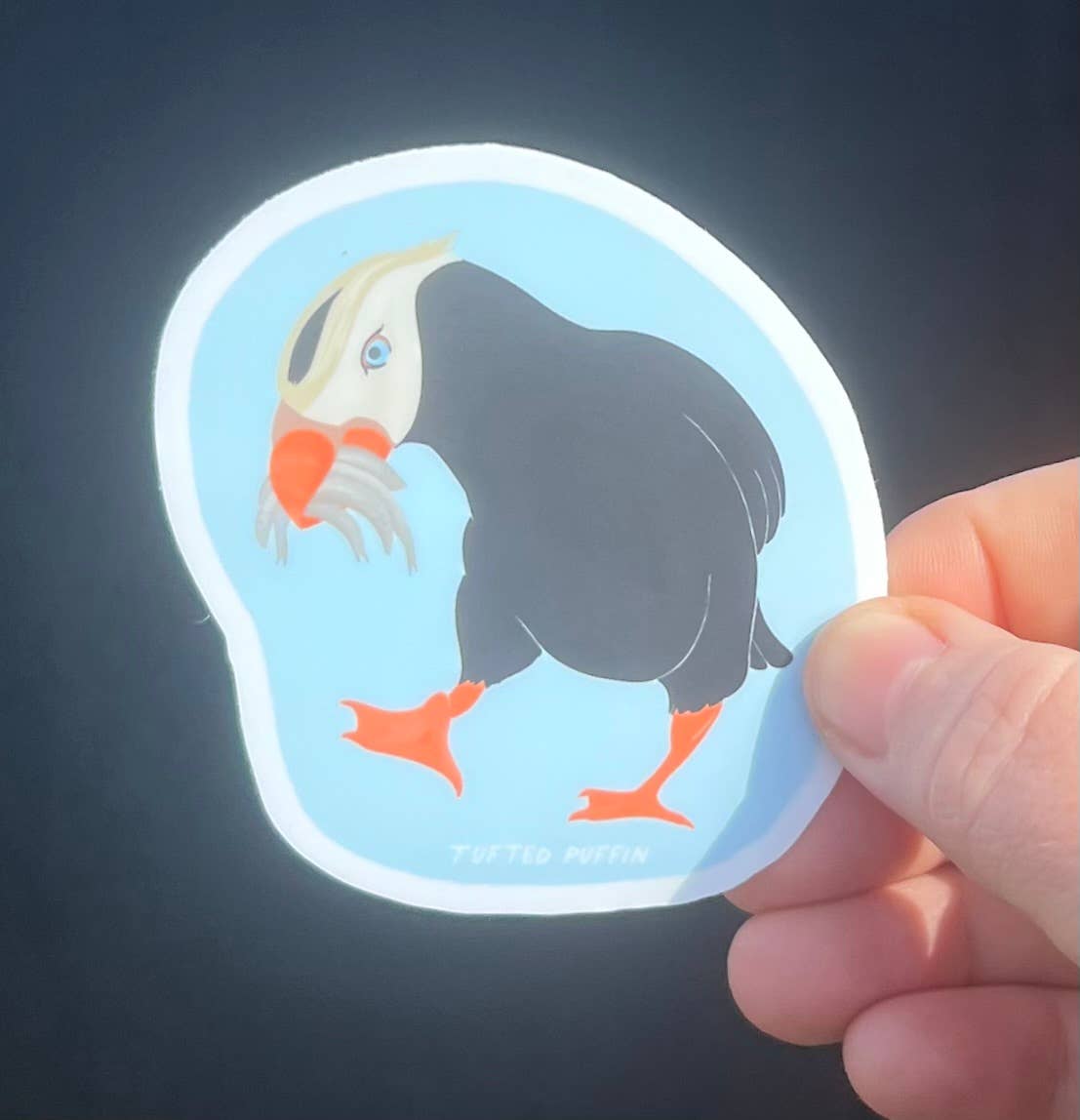 Underbrush Art - Vendita all'ingrosso Adesivo - Adesivo di Pulcinella di Mare Ciuffetto2