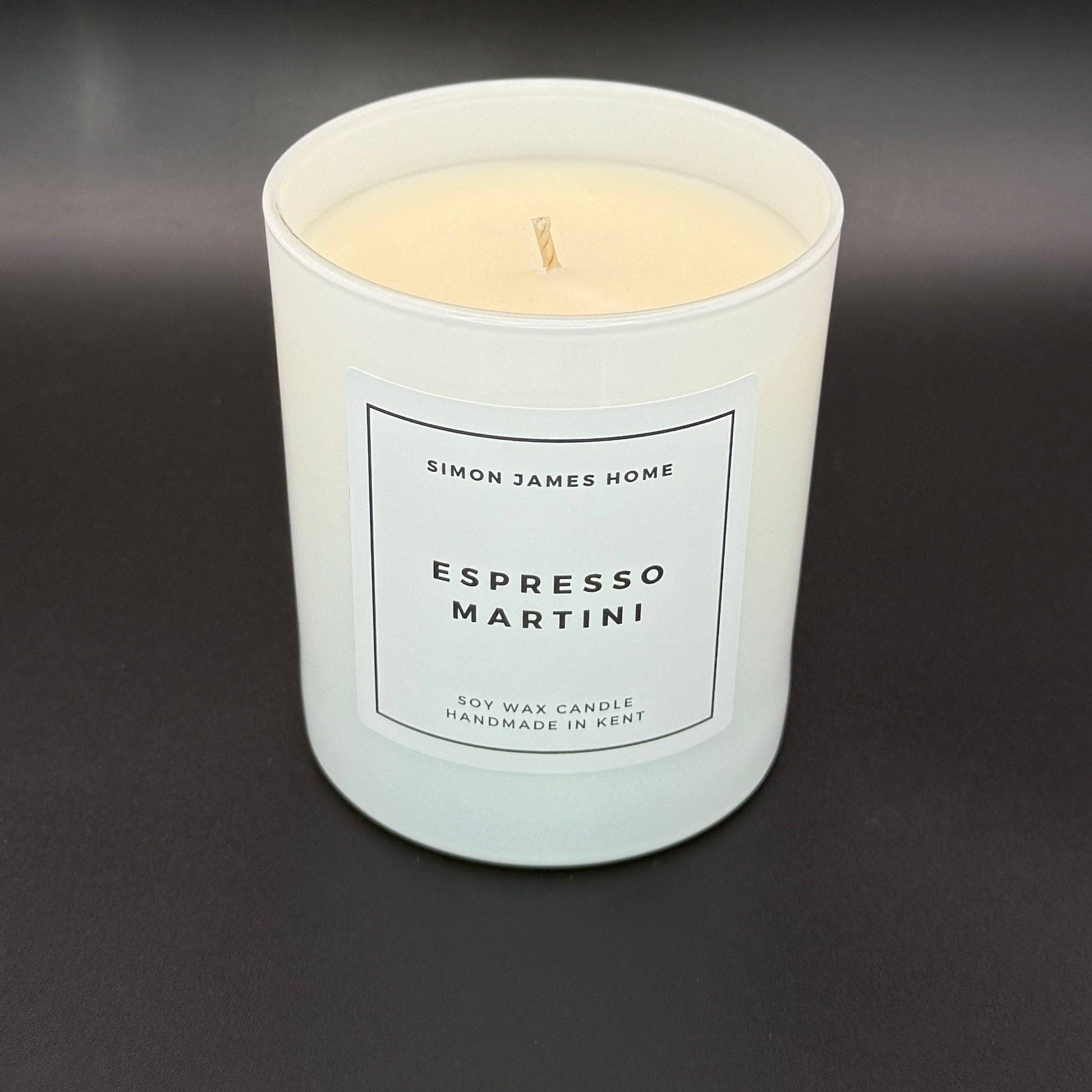 Simon James Home – wholesale Jar/filled candle – Espresso Martini Handmade Soy Wax Candle6