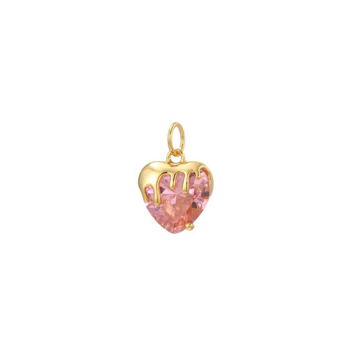 Coco Luna Collection - Wholesale Individual charm/pendant - Cute Pink Heart, Turtle, Crown Love Charms For Charm Necklaces & Bracelets5