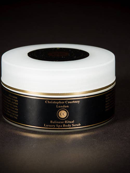 Balinese Ritual– Luxury Spa Body Scrub 200ml for wholesale by Christopher Courtney