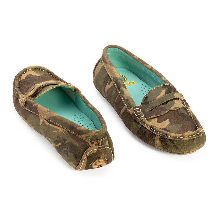 Charleston Shoe Co. - Wholesale Loafers - Women's - Daydream Core -Suede Driving Moccasin Loafer 16