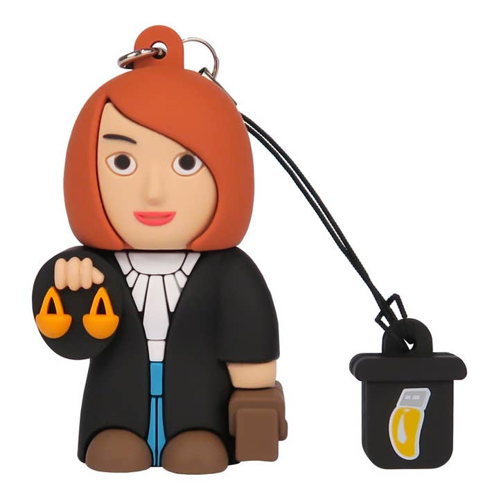 Unipro Srl – Porta-chaves - Unissexo por atacado – Advogada - Usb Flash Drive