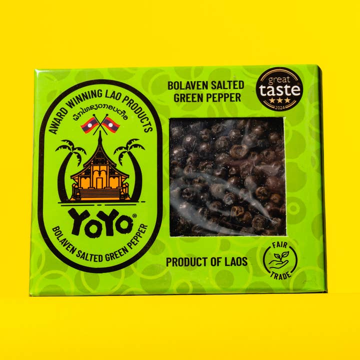 Yoyo Laos Sauce Ltd – wholesale Pepper/peppercorns – Yoyo Bolaven Salted Green Pepper0