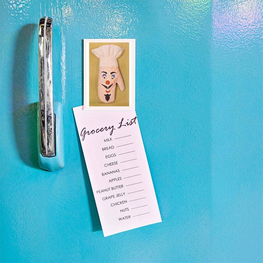 Found Image Press – wholesale Magnet – Magnet NP-968 Chef's Face Overn Mitt1