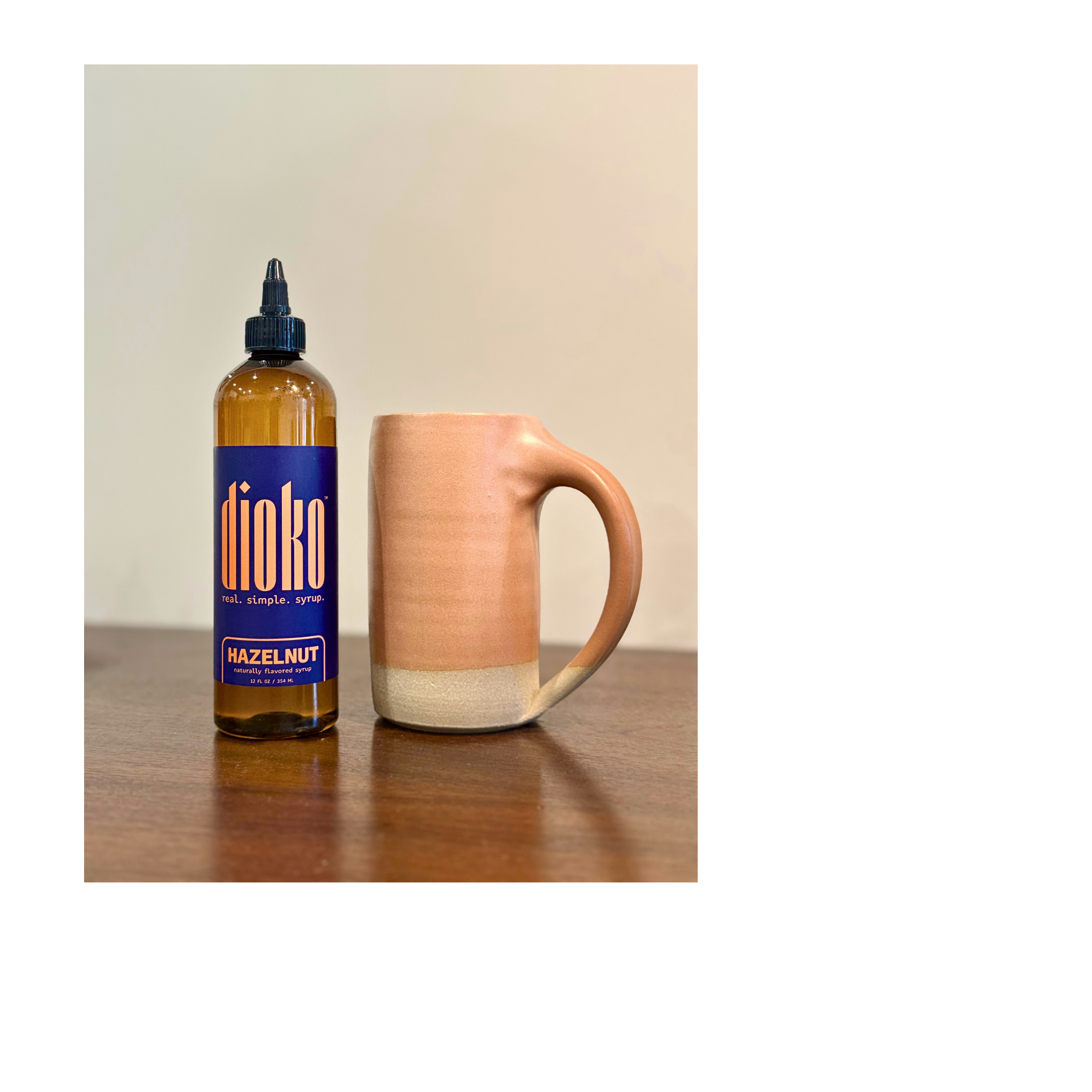 Dioko Flavors LLC - Wholesale Flavored Syrup - Dioko Premium Simple Syrup, 12 fl. oz Hazelnut8