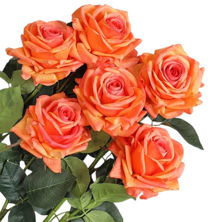 Angel Isabella - Wholesale Artificial Flowers - 29"Premium Large bloom Lifelike real touch rose