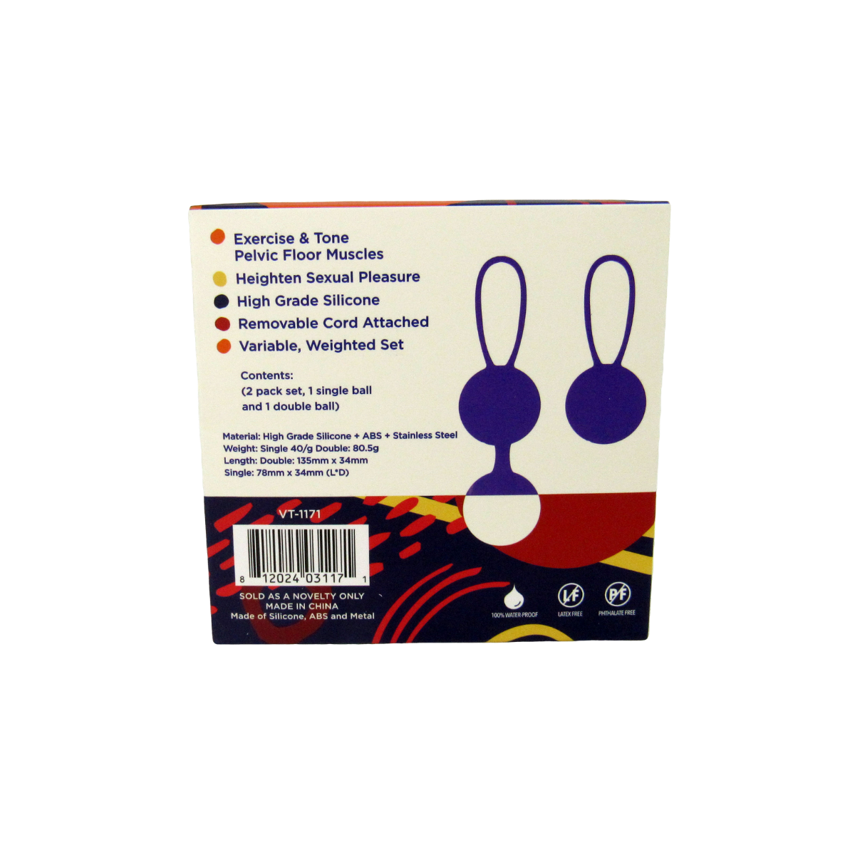 Voodoo - Wholesale Sex Toy - Voodoo Classic Kegel Ball Kit2