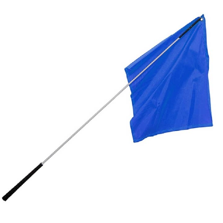 Smart Horse Gear – wholesale Flag – Flag Training Stick 48" Silver Shaft