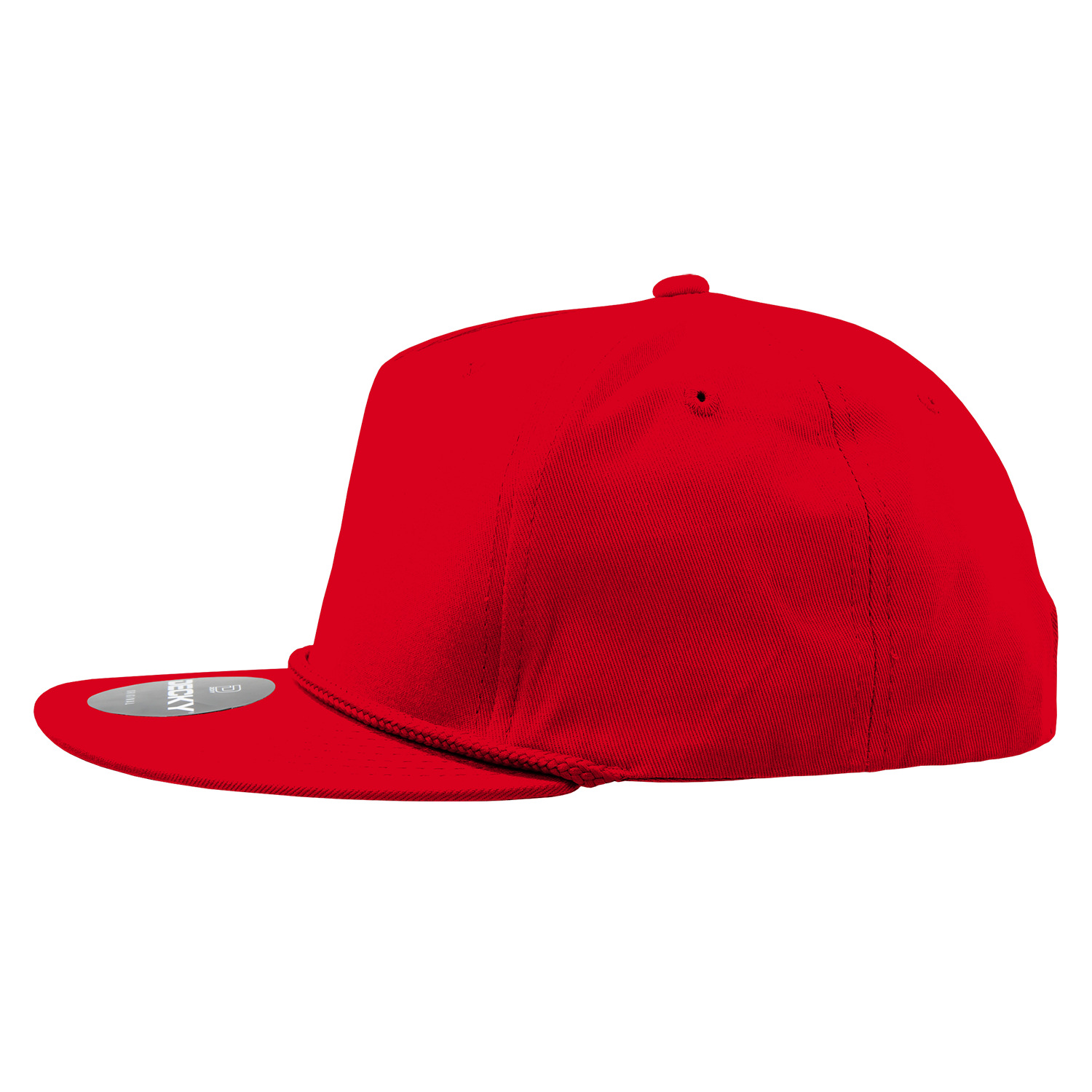 The Park Wholesale - Wholesale Flat-brimmed cap – Men's - Decky 1041 - Classic Flat Bill Golf Hat with Rope, Snapback21