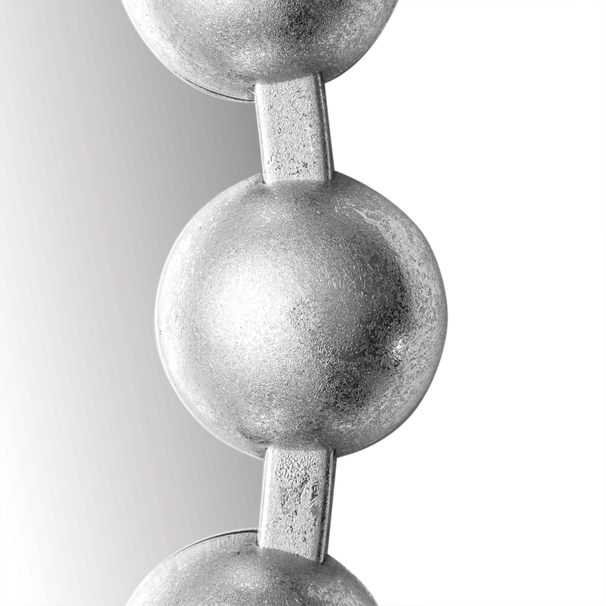 Olliix - Wholesale Wall Mirror - Round Iron Framed Wall Decor Mirror, Silver12